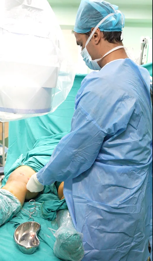 Imaging-assisted precision set-up