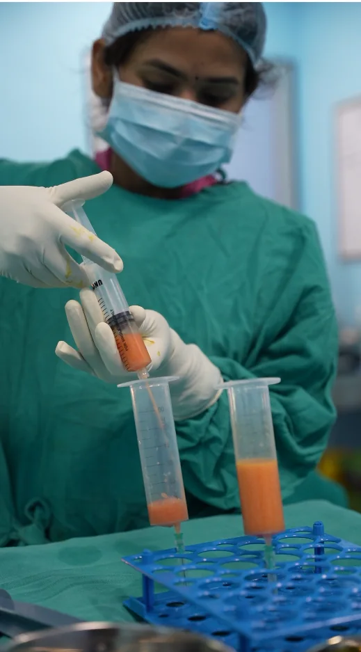 Aseptic sample processing